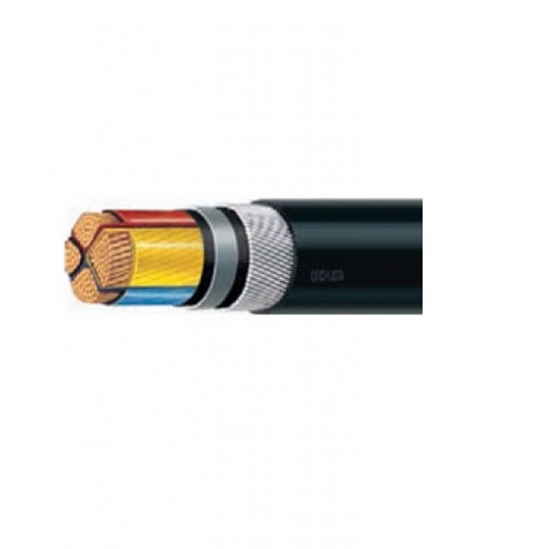 Polycab 50 Sqmm 2 Core Single Stranded Aluminium Conductor Cable, 100 mtr